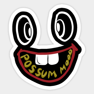 Possum mood Sticker